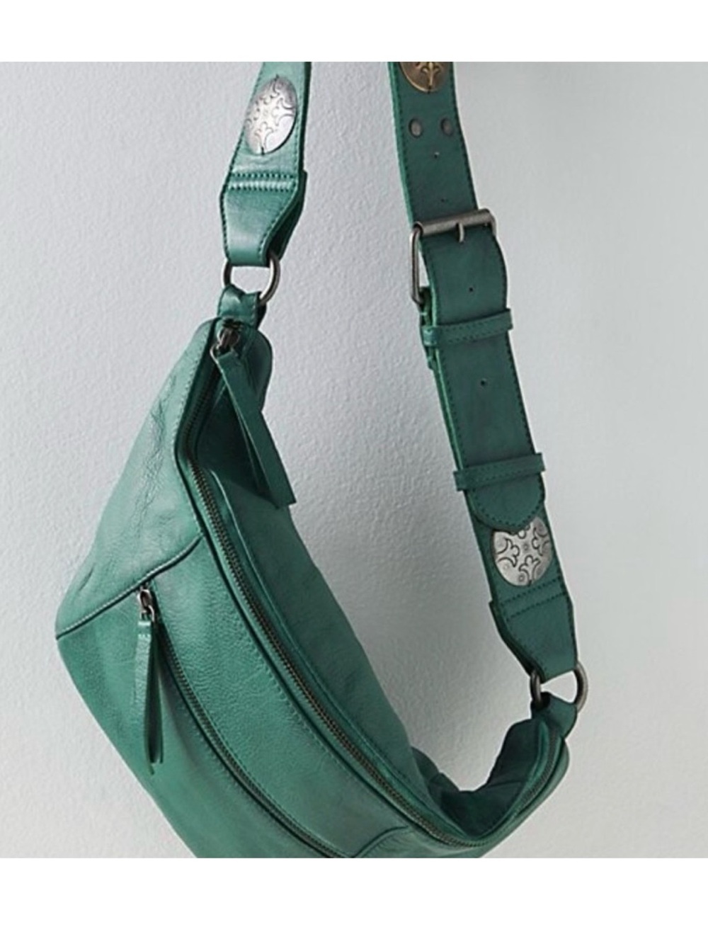 Free People Wilder Leather Sling Bag